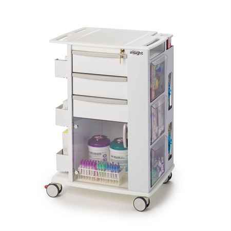 Insight Phlebotomy Cart Insight Phlebotomy Cart, 5" Casters