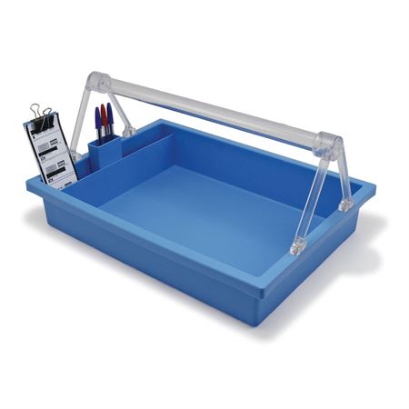 IsoBox Phlebotomy Tray without Handle Bedside - Midsize - 12"W x 16.5"L x 3"H