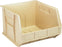 Hang and Stack Bin, 18" x 16-1/2" x 11", Ivory