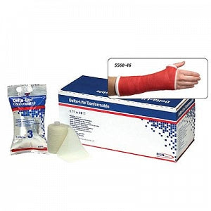BSN Medical Delta-Lite Conforming Tapes - Delta-Lite Conform Tape, Red, 3" - 5933