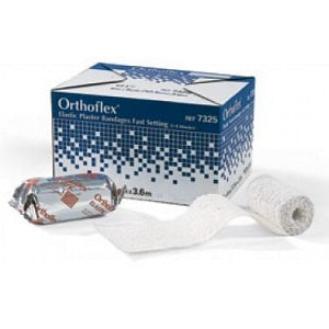 BSN Medical Specialist J-Splint Plaster Roll Immobilizer - Ortho Flex Elastic Bandage, 5" x 4" - 7325