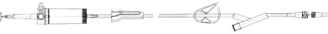 Exel International IV Administration Sets - IV Administration Set, Luer Lock, 78", 15 Drops / mL - 29082