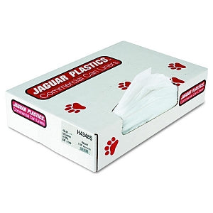 Unisan Super Extra-Heavy Commercial Trash Can Liners - Super Extra-Heavy Liners, Natural, 56 gal., 16 Micron, 43" x 48" - H4348S
