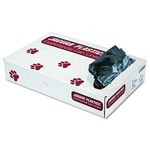Unisan LDPE Trash Can Liners - Low-Density Can Liners, Black, 40-45 gal., 0.7 mil - L4046H