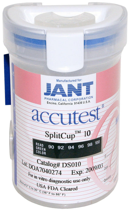 Accutest 10-Panel Split Cup Drug Screen Test