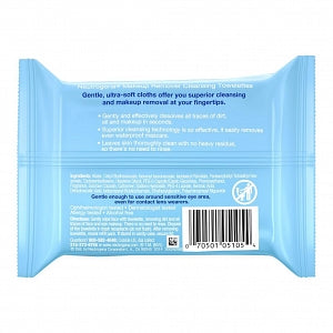 Johnson & Johnson Neutrogena Make-Up Remover Cleansing Towelettes - Makeup Remover Cleansing Towelette Refill - 05105