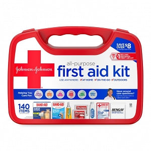 Johnson & Johnson All Purpose First Aid Kits - All Purpose First Aid Kit - 117210
