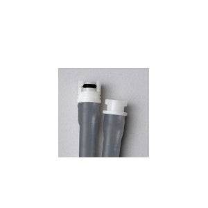 GE Medical Small Adult 2-Tube Mated Submin Connector - 2 Tube Soft Blood Pressure Cuff Connector, Small Adult, Black / White - 2452