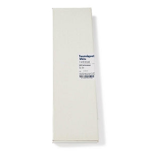 Medline Tourniquets - Tourniquet, Flat, White, 1" x 18" - JPS16332