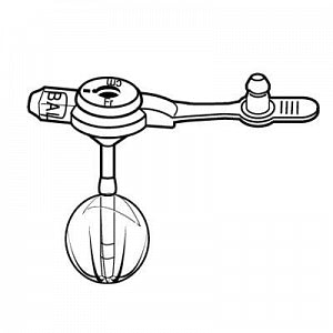 Halyard Health Stoma Gastro Kits - Stoma Gastro Kit, Cannula, 12 Fr, 0.08 cm - 0120-12-0.8