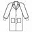 Halyard Health Basic Lab Coats - 3-Layer Basic Lab Coat, White, Size XL - 10123