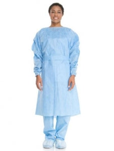 Halyard Health Spuncare Cover Gowns - Spuncare Isolation Gown, Yellow, Size XL - 13961