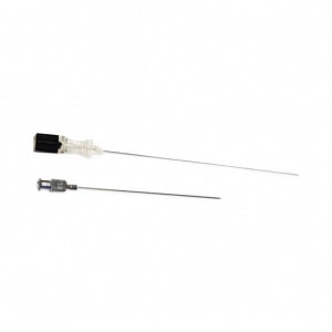 Halyard Health Quincke Spinal Needles - Quincke Spinal Needle Set, 22G x 6", 18G x 3.5", Black - 181030