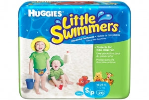 Kimberly-Clark Huggies Swimpants - Huggies Little Swimmers Swimpants Diaper, Size 11, M - 18342