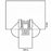 Halyard Health Laparotomy Drapes - Laparoscopic / Lithotomy Drape with Clear Instrument Pouches, 12" x 13" Abdominal Fenestration and 3" x 6" Perineal Fenestration, Sterile, 104" x 35" x 124" - 29240