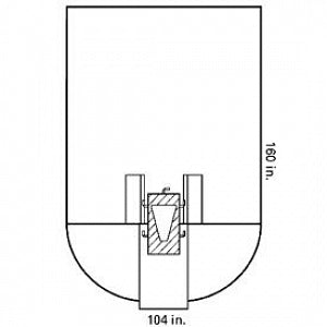 Halyard Health Robitic System Drapes - Abdominal and Pelvic Robotic Drape, Sterile - 29283
