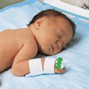 Halyard Health IV Support Neonatal Armboards - IV Armboard, Neonatal, 1" x 3", 5" Strap, Disposable - 29965