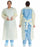 Halyard Health Over-The-Head Isolation Gowns - Over-The-Head Gown, Yellow, Universal - 32574