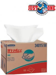 Kimberly Clark WypAll Wipers - DBM-WIPER, WYPALL, TERI BRAG BOX - 34015
