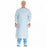 Halyard Health Chemo Procedure Gowns - Chemotherapy Procedure Gown with Knit Cuffs, Size 2XL - 37284