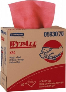 Kimberly-Clark WYPALL X80 Wipers - Wypall X80 Wiper, White - 41026