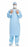 Halyard Health Aero Blue Performance Surgical Gowns - Aero Blue Performance Surgical Gown, Size S / M - 41732