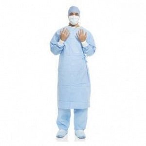 Halyard Health Aero Blue Performance Surgical Gowns - Aero Blue Performance Surgical Gown, Size L, Nonsterile - 41739NS