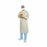 Halyard Aero Chrome Non-Sterile Breathable Surgical Gowns - Aero Chrome Breathable Performance Surgical Gown, Extra-Long, Size L - 44667NS