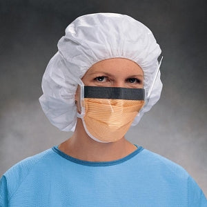 Halyard Healthcare Fluidshield Level 3 Fog-Free Surgical Masks - Surgical Mask, Anti-Fog, Pleated, with Splashguard Visor, Level 3 - 48237