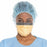 Halyard FLUIDSHIELD Level 3 Fog-Free Surgical Mask with Visor - Surgical Mask, Anti-Fog, Pleated, with Splashguard Visor, Level 3, No Foam - 48248