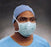 Halyard Health Anti-Fog Surgical Masks - Pleated Antifog Surgical Mask, Tie Closure, Green - 49235