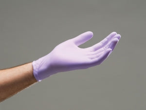 Halyard Health KC100 Lavender Nitrile Powder-Free Exam Gloves - Powder-Free Textured Nitrile Exam Gloves, Lavender, Size S - 52817