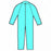 Halyard Health 3-Layer Protective Coveralls - 3-Layer Protective Coveralls, Blue, Size XL - 75641