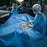 Halyard Health Laparotomy Pack II - Laparoscopy Pack II, with Laparoscopy "T" Drape, 98" x 41" x 99", Reinforced Mayo Stand Cover, 23" x 54" - 88226