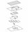Halyard Health Laparotomy Pack IX - Laparotomy Pack IX with Laparotomy Drape, 100" x 72" x 124", EVOLUTION 4 Standard Nonreinforced Surgical Gown, Drop Fold - 88248