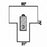Halyard Health Lithotomy Packs - Lithotomy T Drape Pack, 60" x 31" x 75" - 88551