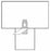 Halyard Health Laparotomy Drapes - Laparoscopy "T" Drape with 6" x 8" Abdominal Fenestration and 3" x 6" Perineal Fenestration, Sterile, 98" x 41" x 99" - 89119