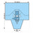 Halyard Health Pelvic Drapes - Pelvic Drape, Paroscopy Pouch, 112" x 124" - 89219