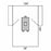 Halyard Health Laparotomy Drapes - Laparotomy Drape with 4" x 12" Fenestration, Sterile, 104" x 76" x 120" - 89221