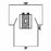 Halyard Health Laparotomy Drapes - Laparotomy Drape with Pouches, Instrument Pad Reinforcement and 4" x 12" Fenestration, Sterile, 100" x 72" x 124" - 89235