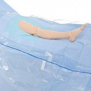 Halyard Health Incise Drapes - Hip Drape, with Clear Leg Pockets