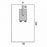 Halyard Health Split Drapes - EENT Split Drape, Pad, Sterile, 77" x 124" - 89358