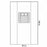 Halyard Health Incise Drapes - Incise Bilateral Surgical Drape, Fenestrated, 87" x 135" - 89368