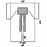 Halyard Health Split Cardio Drapes - Clearview Split Cardio Drape, Sterile, 116" x 88" x 140" - 89451