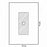 Halyard Health Brachial Angiography Drape - Angio Brachial Drape, Fenestrated, Sterile, 44" x 31" - 89471