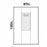 Halyard Health Angio Femoral Drapes - Femoral Angio Drape, 2 Windows, Fenestrated, 82" x 135" - 89711