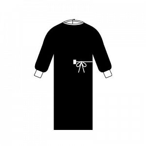 Halyard Health Nonreinforced Surgical Gowns - Unisex Nonreinforced Surgical Gown, Towel, Sterile, Size XL - 90042