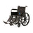 Medline Guardian K1 Wheelchairs - K1 Basic Wheelchair with Full-Length Permanent Arms and Elevating Leg Rests, 18" - K1186N13E