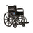 Medline Guardian K1 Wheelchairs - K1 Basic Wheelchair with Full-Length Permanent Arms and Swing-Away Leg Rests, 18" - K1186N13S