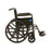 Medline Guardian K1 Wheelchairs - K1 Basic Wheelchair with Full-Length Permanent Arms and Swing-Away Leg Rests, 18" - K1186N13S